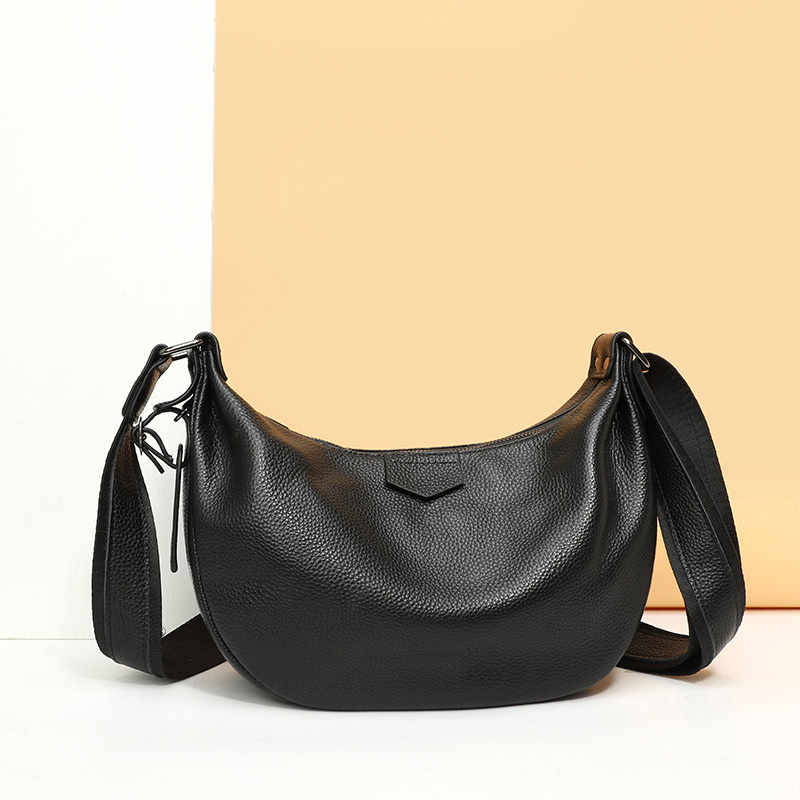 Half Moon Bag Suede - Nuove Borse da Donna in Vera