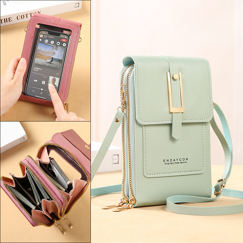 Accordion Wallet Zip - Borse da donna per cellulare con