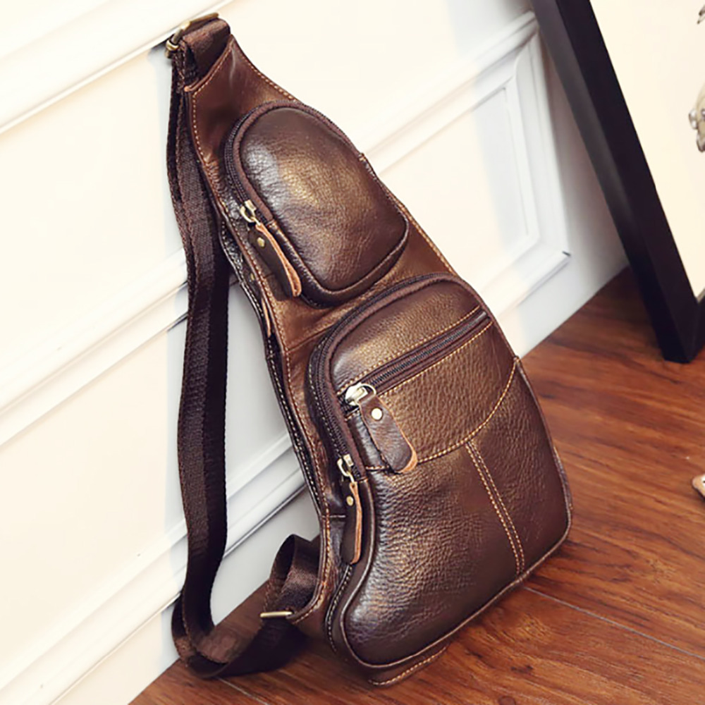 Half Moon Bag Suede - Zaino da uomo in vera pelle