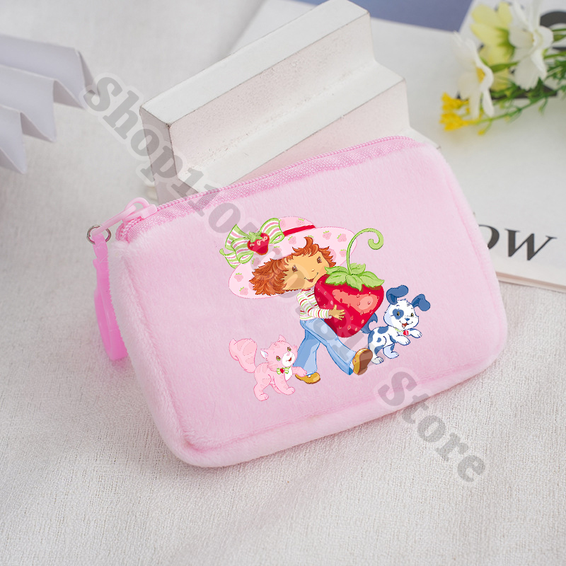Accordion Wallet Zip - Portamonete in peluche per bambini Anime