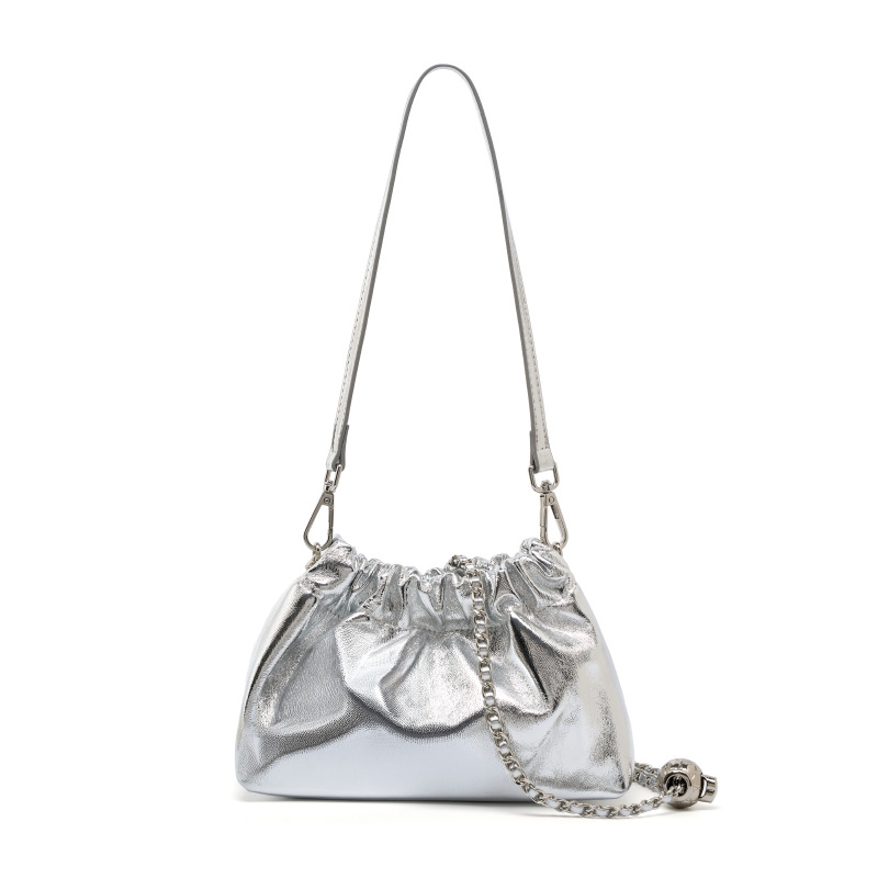 Luxury Bags Gold - Borsa a Tracolla Piccola con Sfera