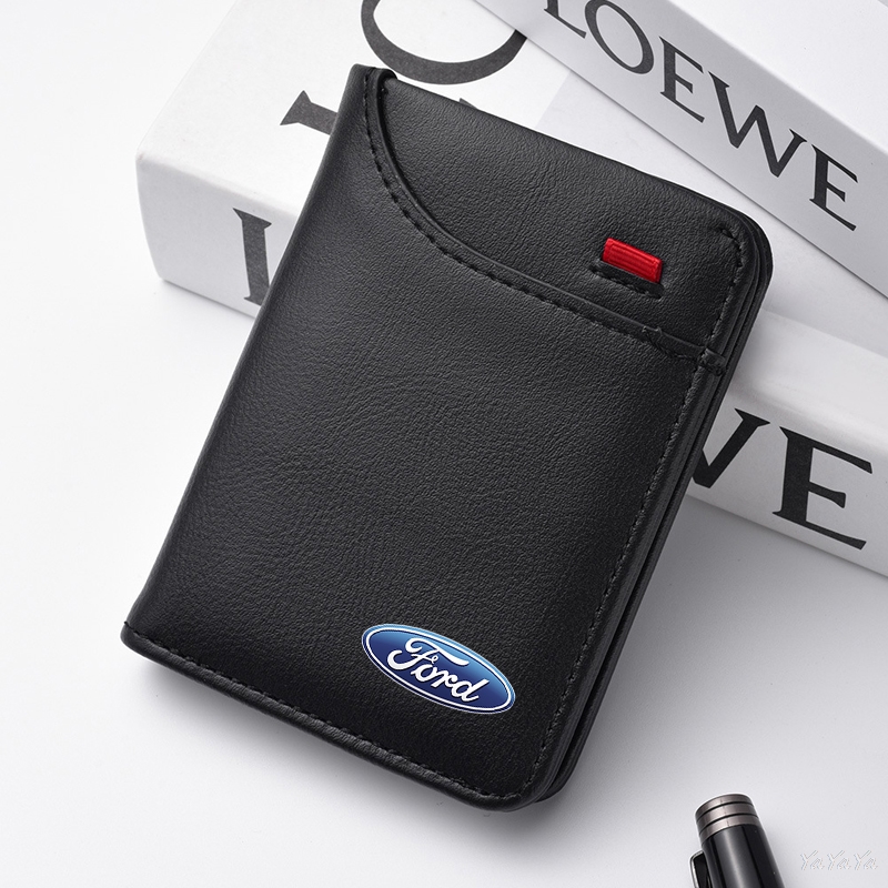 Accordion Wallet Zip - Portafoglio in pelle per patente di