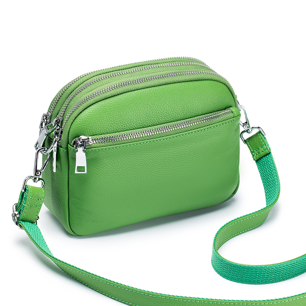 Luxury Bags On Sale - Borsa a tracolla versatile in vera