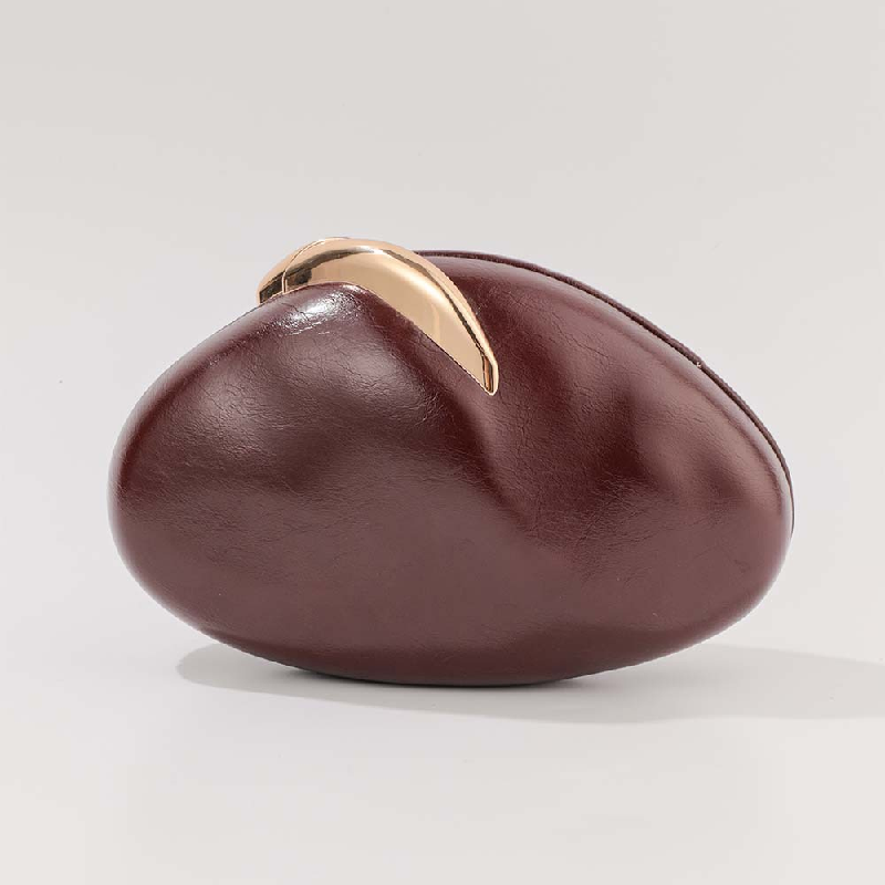 Borsa da sera in pelle Pu con  - Luxury Bags Gold recensione e prezzo