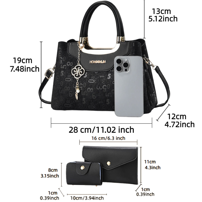 Set di 3 Borse da Donna alla M - Luxury Bags & Leather Repair Of Atlanta Photos recensione e prezzo