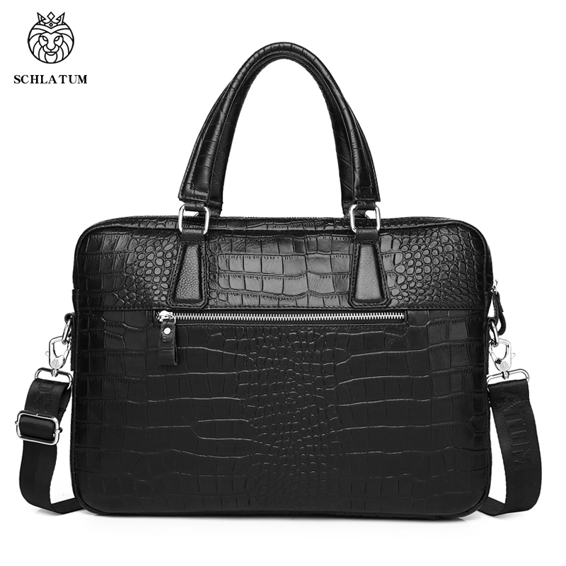 SCHLATUM Valigette in vera pel - Luxury Bags That Fit Laptop recensione e prezzo