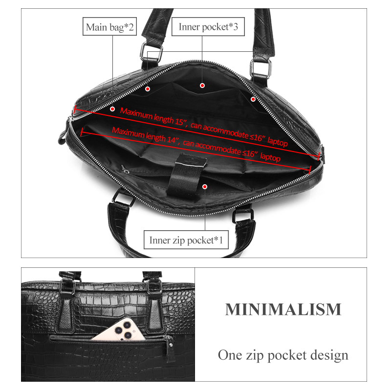 SCHLATUM Valigette in vera pel - Luxury Bags That Fit Laptop recensione e prezzo