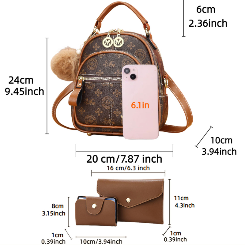 Set di 3 borse da donna, mini  - Luxury Bags & Leather Repair Of Atlanta Photos recensione e prezzo