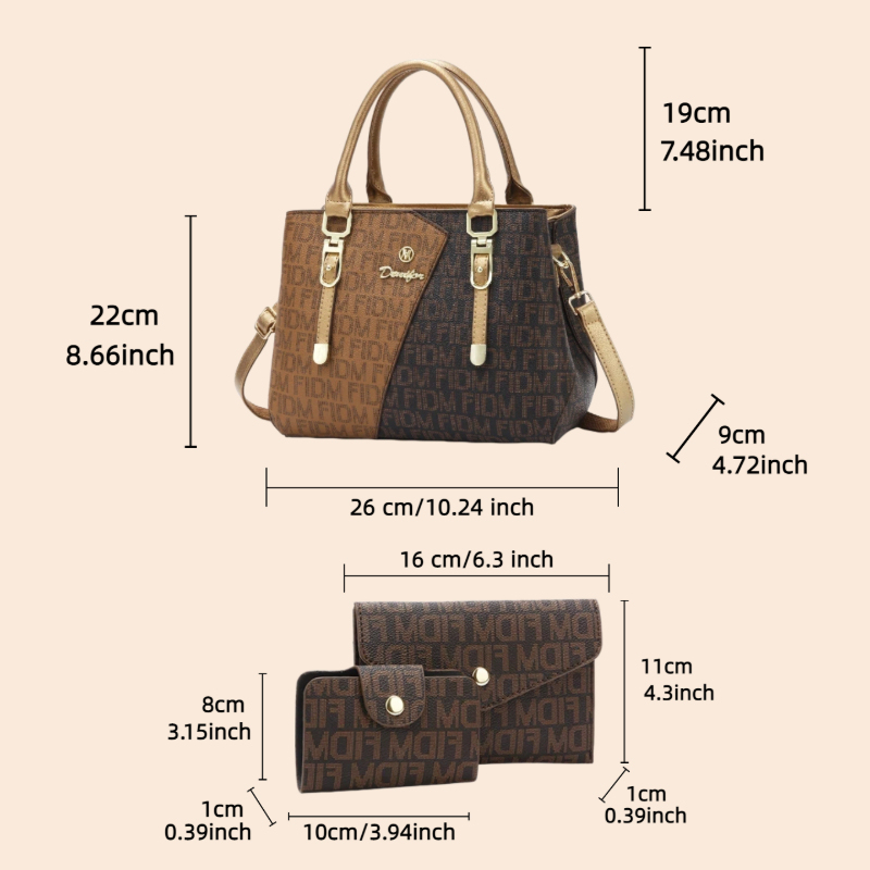 Set di 3 borse da donna, borse - Luxury Bags & Leather Repair Of Atlanta Photos recensione e prezzo
