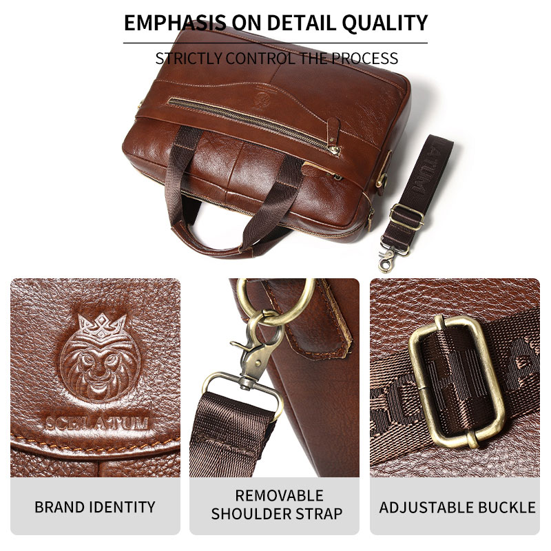 SCHLATUM Valigette in vera pel - Luxury Bags That Fit Laptop recensione e prezzo