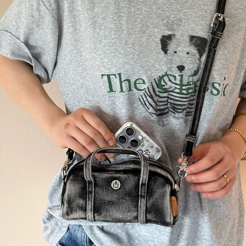 Coreano Casual Mini Denim Box  - Luxury Bags Design recensione e prezzo