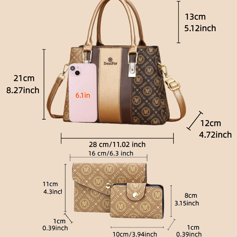 Set di 3 borse da donna con de - Luxury Bags & Leather Repair Of Atlanta Photos recensione e prezzo