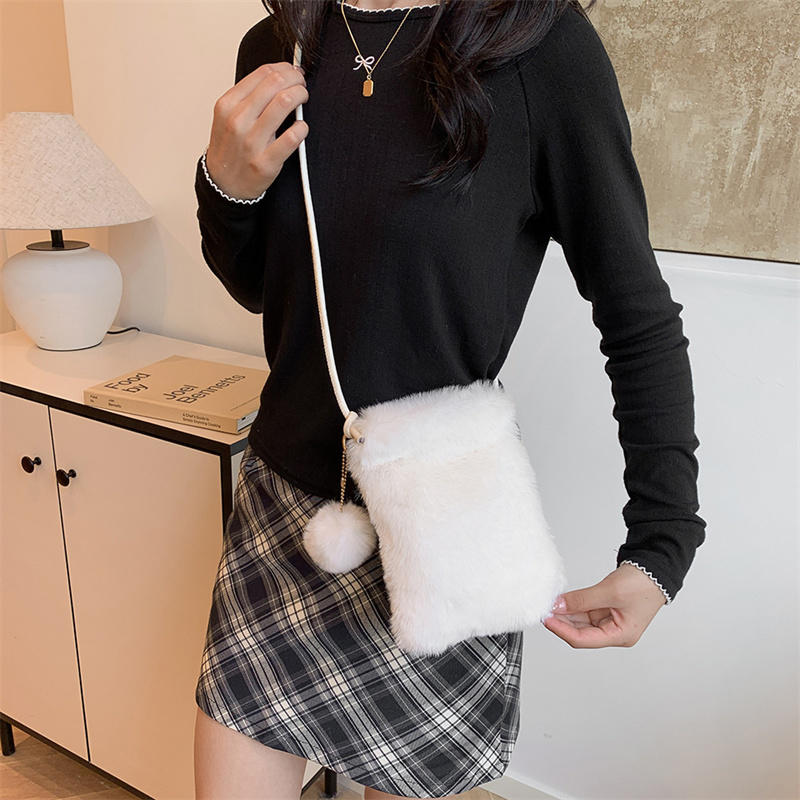 Borsa per telefono in peluche  - Accordion Wallet Zip recensione e prezzo