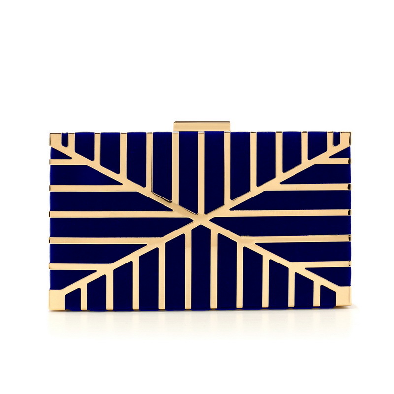Pochette da Sera Geometrica Lu - Luxury Bags Gold recensione e prezzo