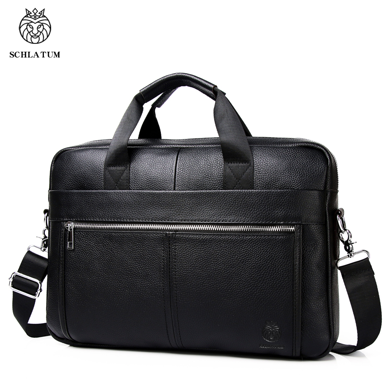 SCHLATUM Valigette in vera pel - Luxury Bags That Fit Laptop recensione e prezzo