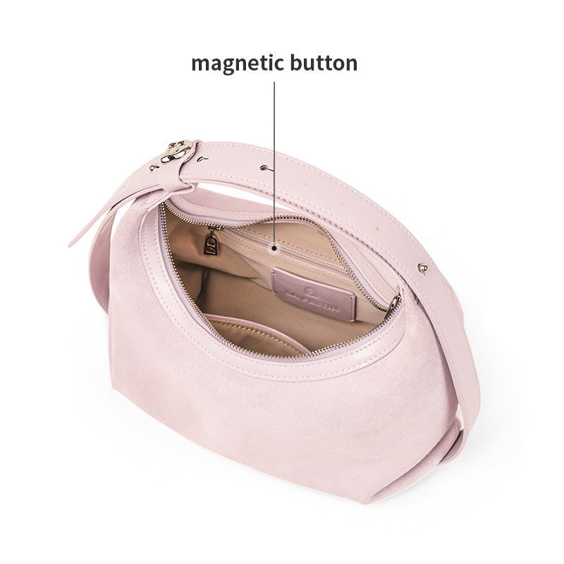 LA FESTIN Borsa originale da d - Half Moon Bag Suede recensione e prezzo