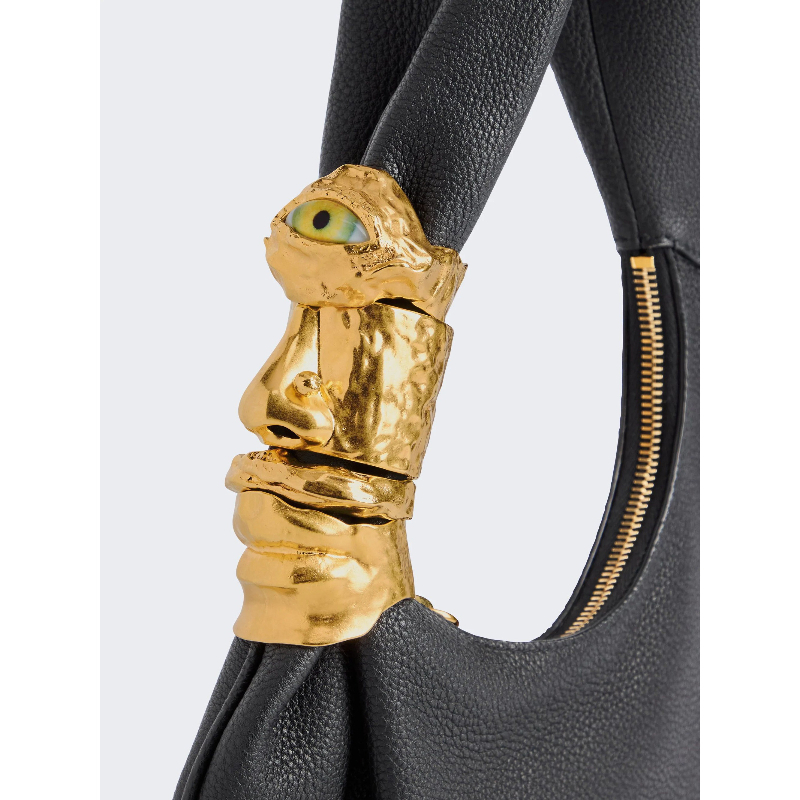 Borsa Soufflé di Lusso da Desi - Half Moon Bag Suede recensione e prezzo